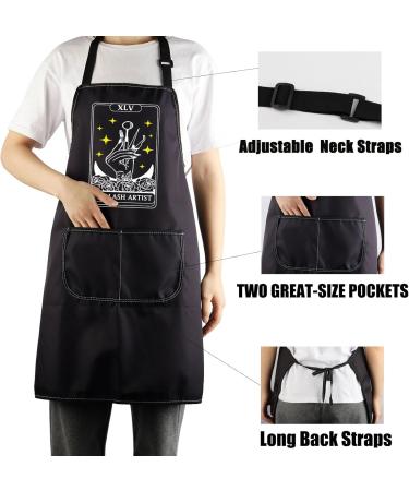 CENWA Lash Tech Apron | Adjustable Beauty Salon Apron for Lash Artists | Tarot Design - Buy Online on SooperMarket.com