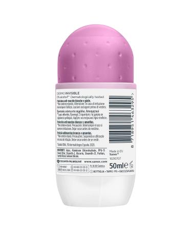 Sanex 50ml Invisible Deodorant Roll-On - Long-Lasting Protection - Buy Online on SooperMarket.com