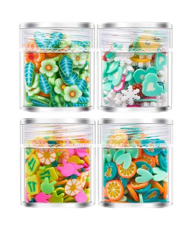 4 Bottles Colorful 3D Nail For Women's Making Crafts Add A Touch Of Personal To Your Nail Nail Decorations For Parties Brilliant and enthus