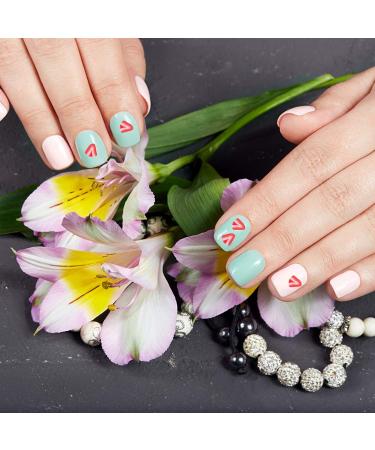 Healeved Strawberry Nail Beauty Filling Tool Nail Slices for Nail Art DIY Nail Beauty Filler Supplies Fruit Slice Nail Sticker Wall Decoration Red Fruit Slices Polymer Clay Colorful 0.5x0.5x0.2cm Red - Buy Online on SooperMarket.com