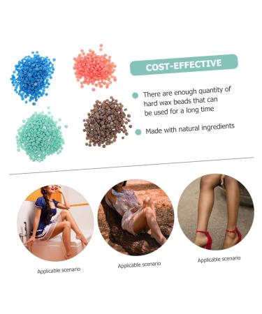 Beavorty 12 Pack Wax Beans for Painless Hair Removal | Safe Wax Pearls for Eyebrows & Body | Domestic Depilatory Cream - Buy Online on SooperMarket.com