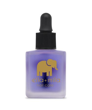 ella+mila Premium Cuticle Oil - Long-Lasting Nail Care & Nail Growth Treatment for Weak, Thin & Damaged Nails - Enhanced with Lavender Oil & Vitamin E (Oil Me Up - 0.45 fl oz)
