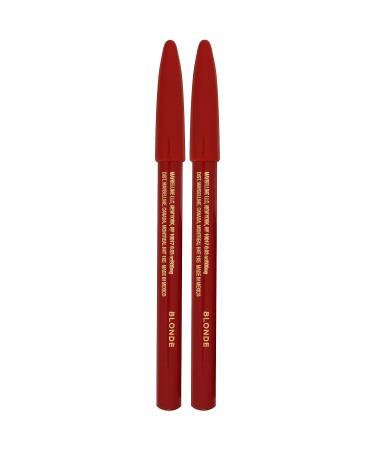 Maybelline New York Expert Wear Twin Eyebrow and Eyeliner Pencils - Light Brown Shade 2 Count - Buy Online on SooperMarket.com