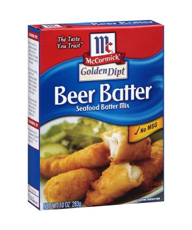 Golden Dipt Mix Batter Beer Seafood Mix 10 Oz Pack of 3