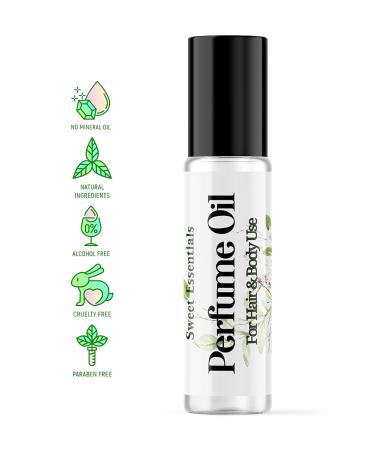 Sweet Essentials Lemonade Confection | Organic Perfume Oil Spray for Hair & Body - Alcohol & Silicone Free (0.33 fl oz - Buy Online on SooperMarket.com