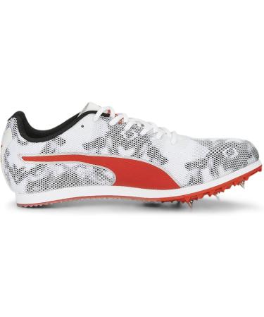 PUMA Unisex Evospeed Star 8 Junior Sneakers - 39 EU - Black White & Red | International Shipping Available - Buy Online on SooperMarket.com