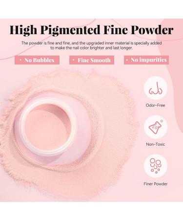 COSCELIA Nail Dipping Powder Set - 4pcs with 2 in 1 Top & Base Coat Dipping Powder Activator - Perfect for Salon Quality Nails | International Shipping - Buy Online on SooperMarket.com