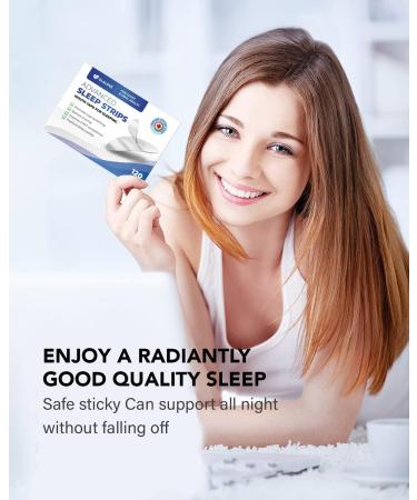 Glalove Advanced Mouth Tape for Sleeping - 120Pcs | Reduce Mouth Breathing, Snoring & Sleep Apnea with Sleep Tape - Buy Online on SooperMarket.com