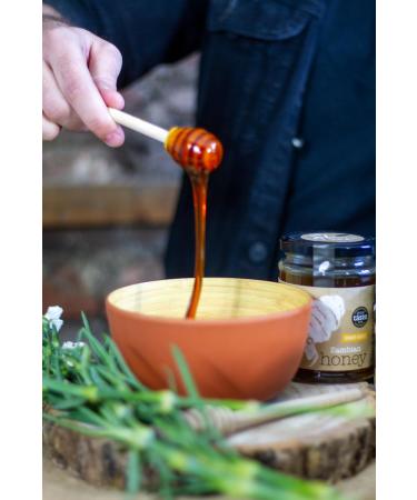 Mama Buci Top Bar Hive Zambian Pure Honey Ethically Produced Winter Harvest 340 g Dark - Buy Online on SooperMarket.com