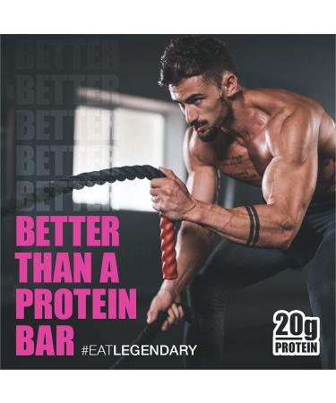 Legendary Foods Tasty Pastry Birthday Cake 20g Protein Bar 10-Pack - Low Carb, Gluten Free, Keto Friendly Snacks - Buy Online on SooperMarket.com