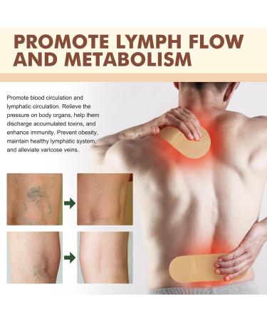 5 Pieces Turmalinstein Moxibustion Patches - Self-Warming Pain Relief Stickers for Men & Women | Plant Extract Massage - Buy Online on SooperMarket.com