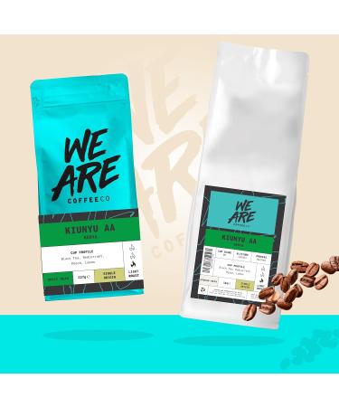 Coffee Beans 227g Bag Whole Bean Coffee Kenya Coffee Beans Black Tea & Fruits Notes 100% Arabica Light Roast AA Grade Speciality Freshly Roasted Single Origin (We Are Coffee Co) Whole Bean 227 g (Pack of 1) - Buy Online on SooperMarket.com