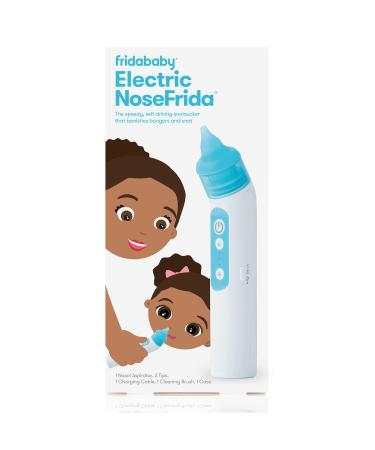 FridaBaby Electric NoseFrida | USB Rechargeable Nasal Aspirator with Different Levels of Suction by Frida Baby