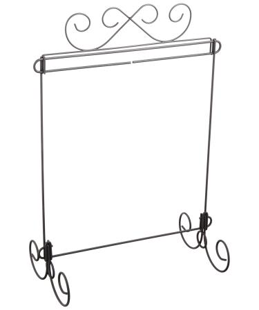 Ackfeld Scroll Single Stand  12 x 14  Gray