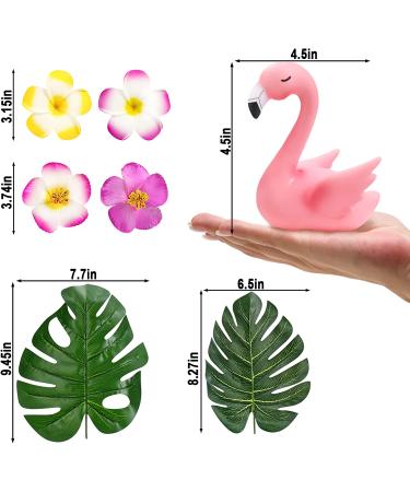 Mity Rain 7pcs Flamingo Cake Toppers - Hawaiian Luau Cake Decorations - Buy Online on SooperMarket.com