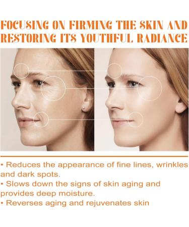 Anti Aging Face Serum for Women Over 50 Age-Defying Super C Serum for Women Over 50 Vitamin C Serum for Face Vitamin C Serum with Niacinamide Vitamin C and Caffeine Wrinkle & Age Spots Reduction - Buy Online on SooperMarket.com