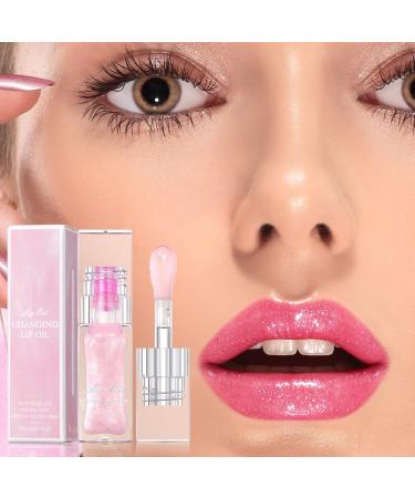 Color Changing Lip Oil & Moisturizing Jelly Lipstick - Long Lasting Shiny Lip Gloss | Non-Stick Lip Tint Oil for Women & Girls (2PCS - Buy Online on SooperMarket.com