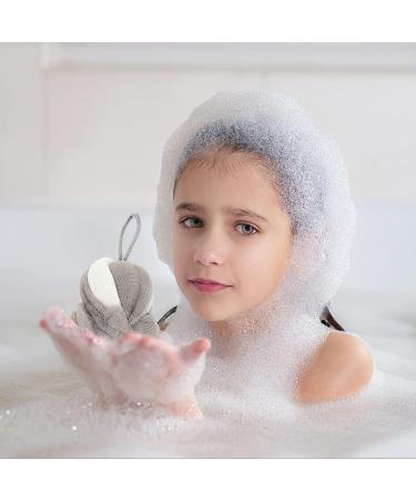 2pcs Cartoon Bath Flowers - Mesh Shower Balls & Bubble Sponges for Home Bathing - International Shipping Available - Buy Online on SooperMarket.com