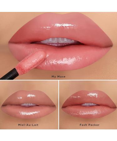 K7L Nude Pink Lip Gloss - Miel Au Lait | Moisturizing Lip Gloss - Buy Online on SooperMarket.com
