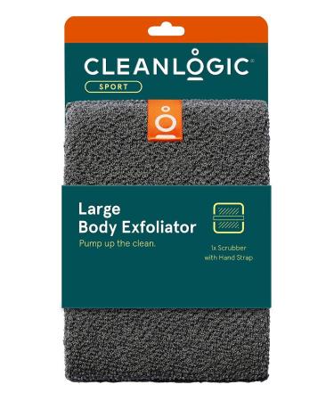 Clean Logic Mens Exfoliating Body Scrubber (Pack of 3)3
