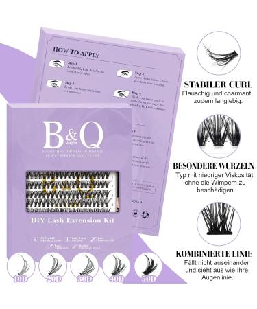 LASH Extension Set B Q 280 PCs - 0.07D 9-15Mix | Wholesale Eyelash Extensions with Adhesive & Remover | Perfect for Lash Artists - Buy Online on SooperMarket.com