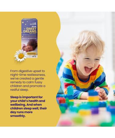 Dr. Chase Pediatrics Kolik Sweet Dreams Gripe Water Nighttime Formula All Natural Gas Drops for Babies - Herbal Formula to Ease Digestive Discomfort & Fussiness Alcohol Free 150ml - Buy Online on SooperMarket.com