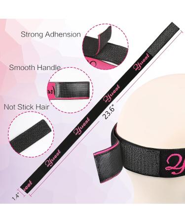 Yuest Elastic Band for Lace Wig | Edge Wrap for No Slip | Adjustable Hair Grip Straps - 2 Count - Buy Online on SooperMarket.com