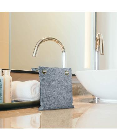 1-Pack Charcoal Air Purifying Bags - Activated Bamboo Odor Absorber for Home, Car, Pet, Closet - Natural Odor Eliminator and Moisture Absorber - 200g - Buy Online on SooperMarket.com