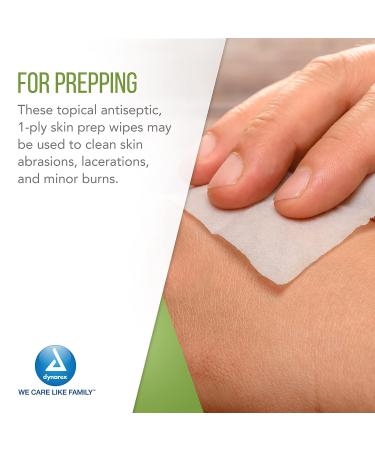 2000 Dynarex Alcohol Prep Pads 70% Isopropyl Alcohol Antiseptic Wipes - Medical-Grade Non-Woven 1-Ply Medium - Case of 10 Boxes - Buy Online on SooperMarket.com