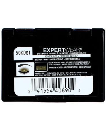 Maybelline New York Expert Wear Eyeshadow Forest Green - 0.09 Ounce - Buy Online on SooperMarket.com