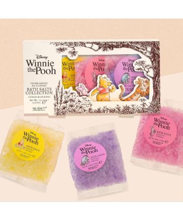 Mad Beauty Disney Winnie The Pooh Bath Salts Trio Set - Wild Flower-Scented | 3x3.5 oz | Body Care for Glowing Skin | Relax & Unwind | Float Your Troubles Away - Buy Online on SooperMarket.com