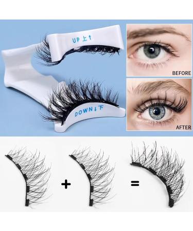 Magnetic Lashes Reusable Magnetic Lash Set Easy to Put On All Day Long Magnetic Lashes Natural Look Magnetic Lash Set With Applicator No Adhesive Required (7-3) - Buy Online on SooperMarket.com
