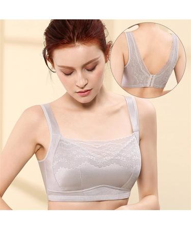 Mastectomy Silicone Breast Prosthesis for Women - Post-Operative BHS Sexy Pointed Bralette with Complete Cover & Bags - XL Gray - International Shipping Available - Buy Online on SooperMarket.com