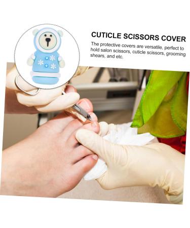 minkissy Cuticle Nipper Protective Cap Manicure Tools Silica Gel Safety Mask Pedicure Cuticle Protector - Buy Online on SooperMarket.com