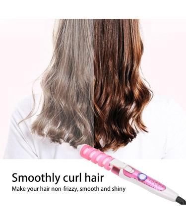 Shop Mini Spiral Hair Curler Wand - Automatic Wavy Curling Iron | Anti-Scald Constant Temperature | International Shipping Available - Buy Online on SooperMarket.com