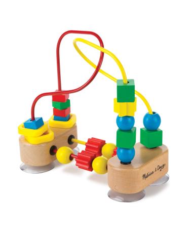 Melissa Doug First Bead Maze Developmental Toy Motor Skills 3+ Multicolor 19.685 cm H x 9.525 cm W x 17.78 cm L