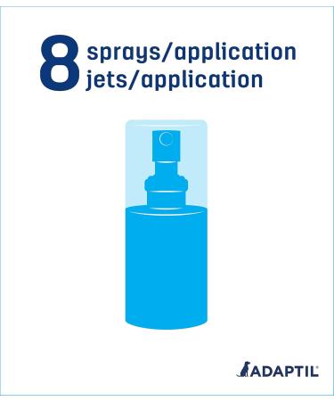 ADAPTIL Spray 20 mL Dog Calming Pheromone Spray by ADAPTIL for Dogs to Help Calm & Comfort During Travel or Stressful Events - The Original Dog Appeasing Pheromone Spray (ADAPTIL Spray C956 1-Pack) - Buy Online on SooperMarket.com