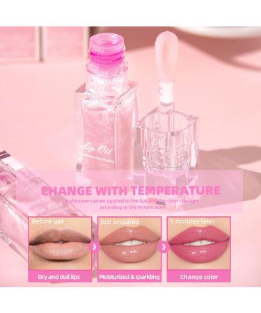 Warm and Moisturising Lip Oil Easy to Dye and Moisturize Not Easy to Discolour. Cup Colorful Lip Glaze Dudu Lip Makeup 6.5 ml Butter Striker (B One Size) 1 count (Pack of 1) b - Buy Online on SooperMarket.com