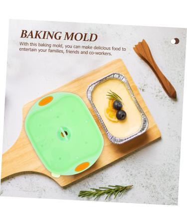 OUNONA 5pcs Baking Tools Mold for Baby Food Silicone Baby Food Molds Professional Silicone Mold DIY for Food Baby Food Silicone Mold Silicone Molds Milk Silica Gel Jelly Infant Products 15X12X3cmx5pcs Greenx5pcs - Buy Online on SooperMarket.com