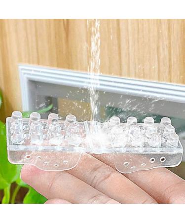 Clear Gel Big Toe Spacers & Separators - Hammer Toe Straightener for Crooked Toes - Corrector & Pads Remover - One Size - Buy Online on SooperMarket.com