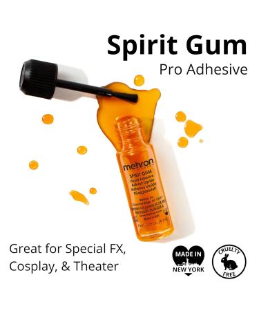 Mehron Makeup Spirit Gum & Remover Combo Kit | Professional Adhesive & Remover for Face Skin & Body | International Shipping Available - Buy Online on SooperMarket.com