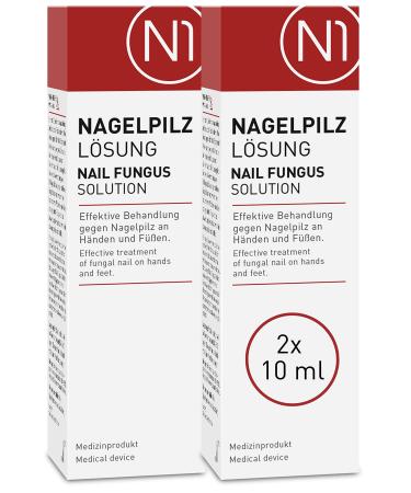 N1 anti -nail fungus solution 20ml - medical nail polish with occupied effect - nail fungus treatment quickly intensively on hands & feet nail care pen 20 ml (1 Pack)
