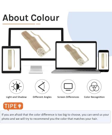 Silk-co 28 Inch Straight Clip in Ponytail Hair Extension - Blond&Bleach Blond | Heat-Resistant Fiber Hairpiece for Women - Buy Online on SooperMarket.com