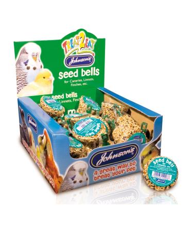 Johnsons Veterinary Products Ltd Jvp Treat2Eat Canary/Finch Seed Bell 34G