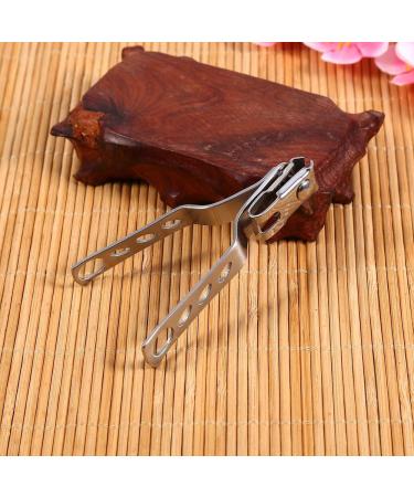 3Pc Professional Stainless Steel Small Nail Clipper Cuticle Cutter Nipper with Rotate Head - Buy Online on SooperMarket.com