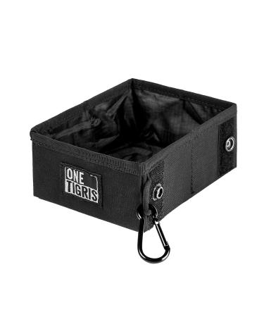Oneigris foldable dog bowl 1.4 l travel bowls drinking bowl on the way feed bag for dog training and outdoor activities | reusable packaging