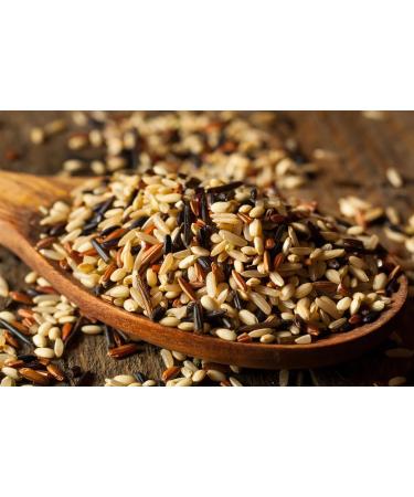 Organic Wild Rice Mix - Camargue Red Rice Long Grain Brown Rice - 500g Pack - Raw Vegan GMO-Free - Nutritious & Sustainable - Buy Online on SooperMarket.com