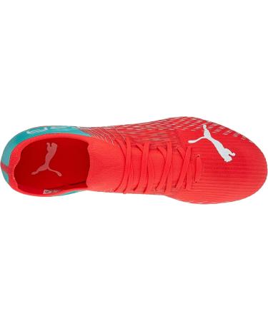 PUMA Women's Ultra 3.3 FG Football Shoes - Size 39 EU - Sunblaze/Puma White/Electro Aqua - International Shipping Available - Buy Online on SooperMarket.com