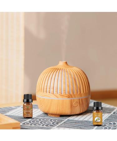 Sedbuwza Coconut Vanilla Essential Oil Gift Set Organic Coconut Oil 100% Pure Vanilla Oil for Skin Massage Diffuser Aromatherapy Coconut + Vanilla - Buy Online on SooperMarket.com