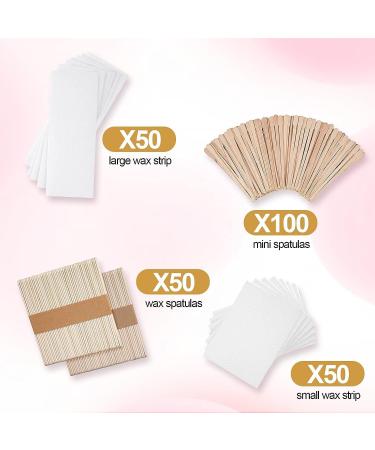 Wax Strips Kit 250pcs - Body & Facial Hair Removal for Men & Women - Buy Online on SooperMarket.com